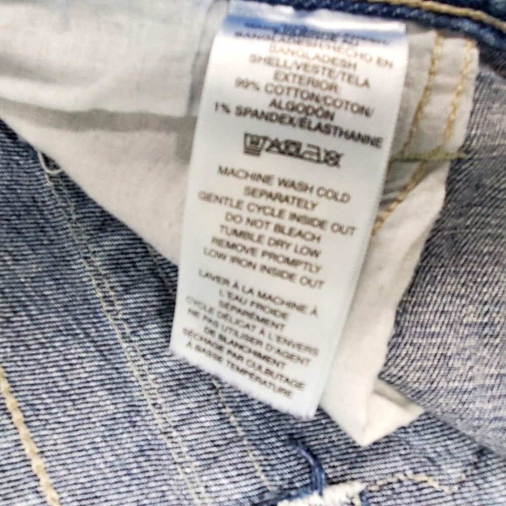 True Religion ROCCO FLAP Relaxed SKINNY JEANS 107327 Light Mixer 36x31 - Picture 14 of 16